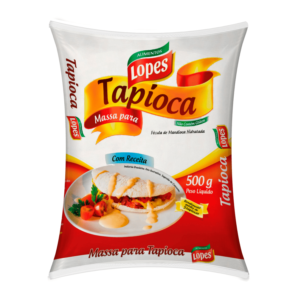 TAPIOCA HIDRATADA LOPES 500G