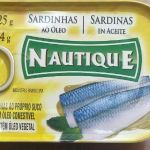 SARDINHA NAUTIQUE AO OLEO 125G