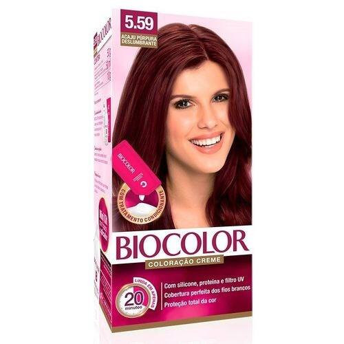 Tintura de Cabelo Biocolor Acaju Purpura Deslubrante 5.59