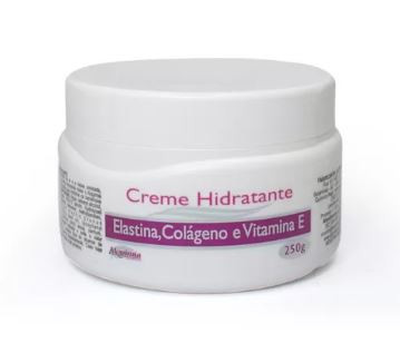 CREME HID ELAST, COLAGENO E VITAM E 250G ALQUIMIA