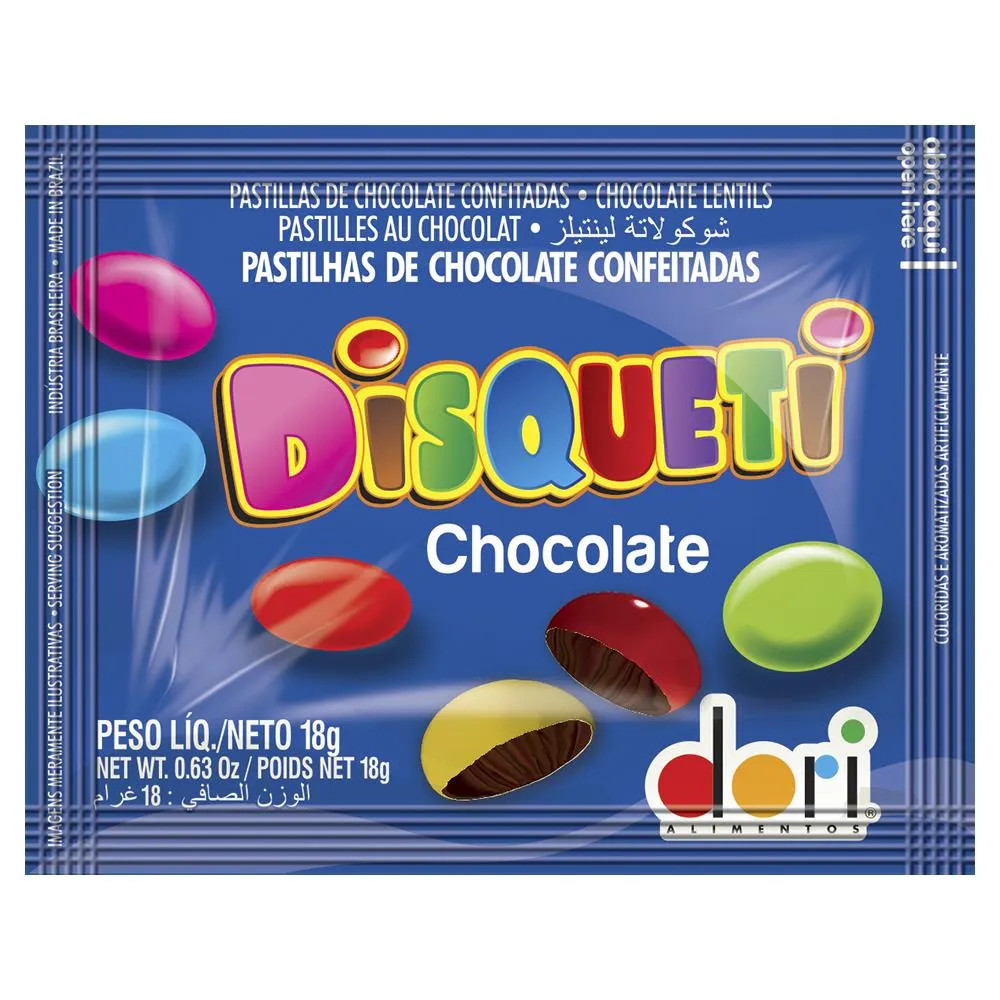 Chocolate Disquete 18g