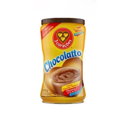 Achocolatado Pó 3 Corações Chocolatto 370g