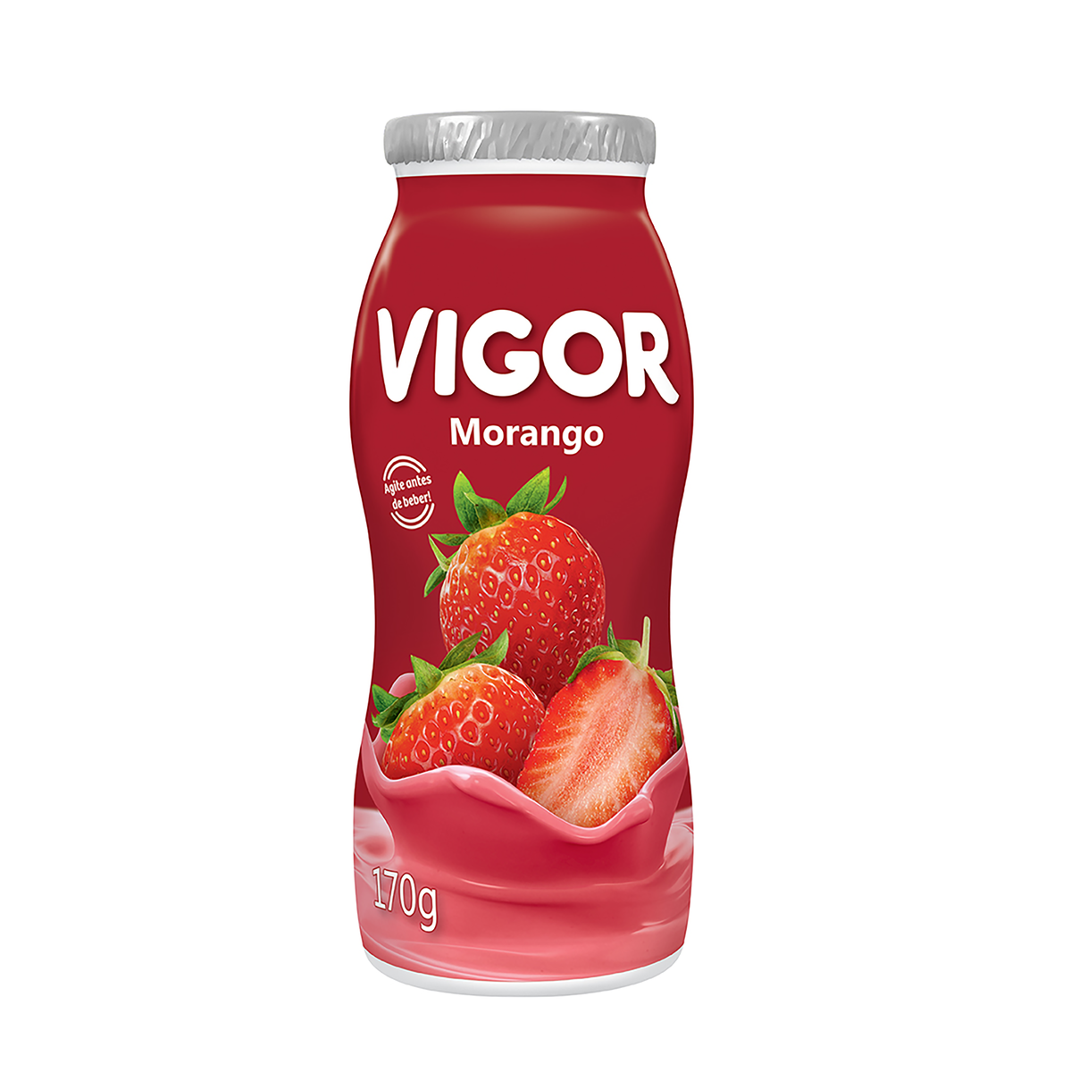 Iogurte Vigor Gfa 170g Morango 