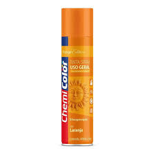 Tinta Spray Laranja 400ml/250g - Chemicolor
