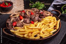 Carne de Sol c/fritas