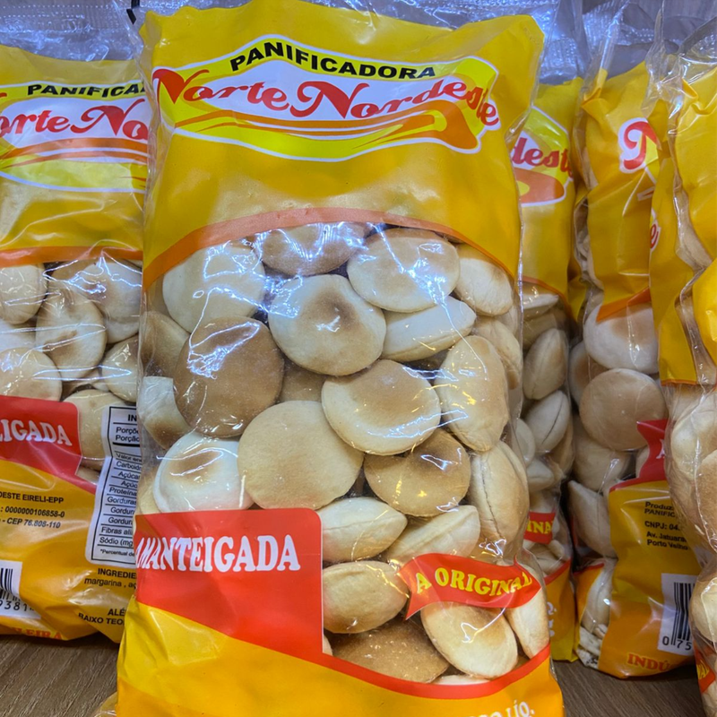 Bolacha amanteigada tradicional
