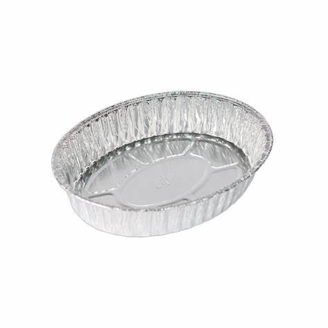 DESCARTÁVEL - ASSADEIRA ALUMÍNIO  OVAL 4L