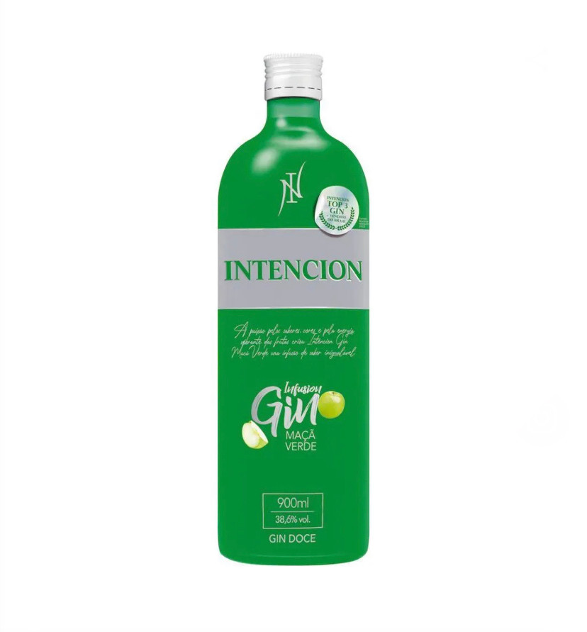 GIN INTENCION MAÇA VERDE 