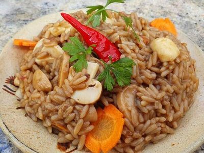 Risoto de Cogumelos