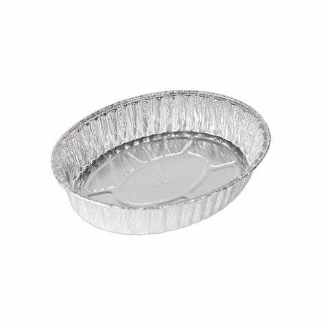 DESCARTÁVEL - ASSADEIRA ALUMÍNIO  OVAL 4L