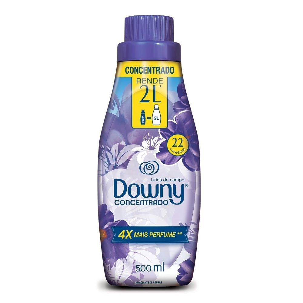 AMACIANTE ROUPAS DOWNY CONC. LIRIOS DO CAMPO 500ML