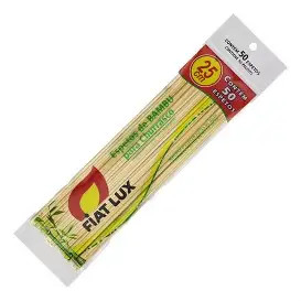 Espeto de Bambu 25cm (Fiat Lux) 50Un