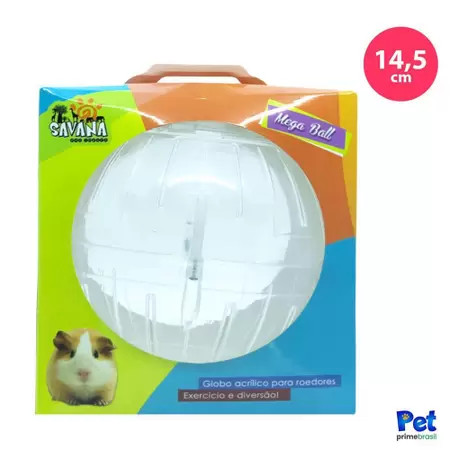 Globo acrílico para roedores
