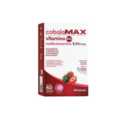 Cobalamax - Metilcobalamina 60 Cps