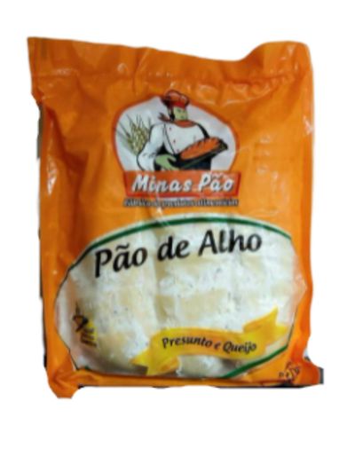 Pão de Alho Gourmet de Queijo e Presunto