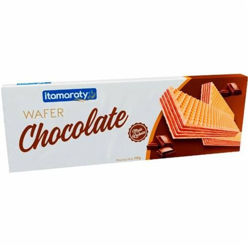 Biscoito Wafer Itamaraty Chocolate Pacote 110g