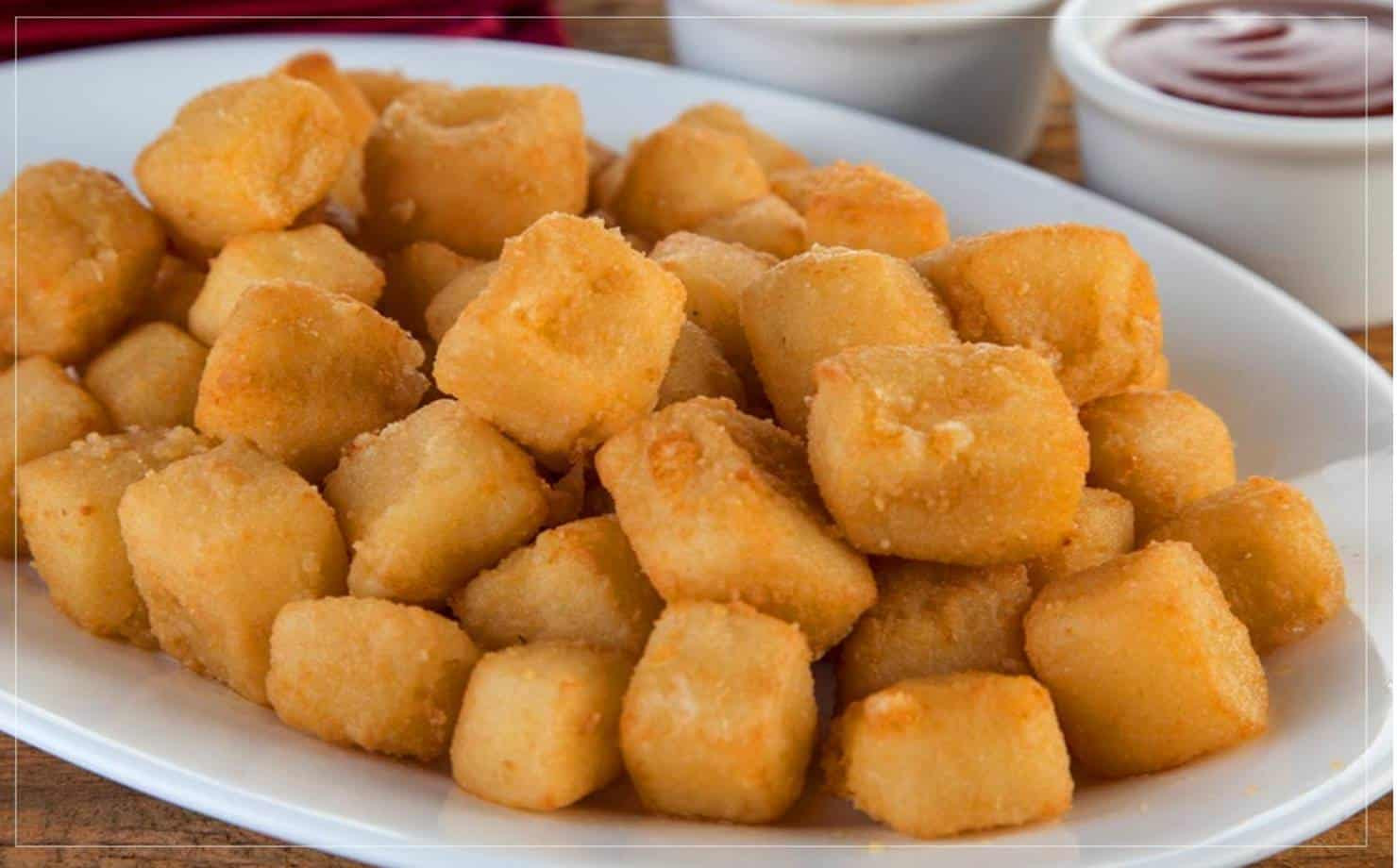 Queijo frito 
