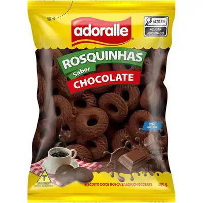 ROSQUINHA ADORALLE CHOCOLATE 300G