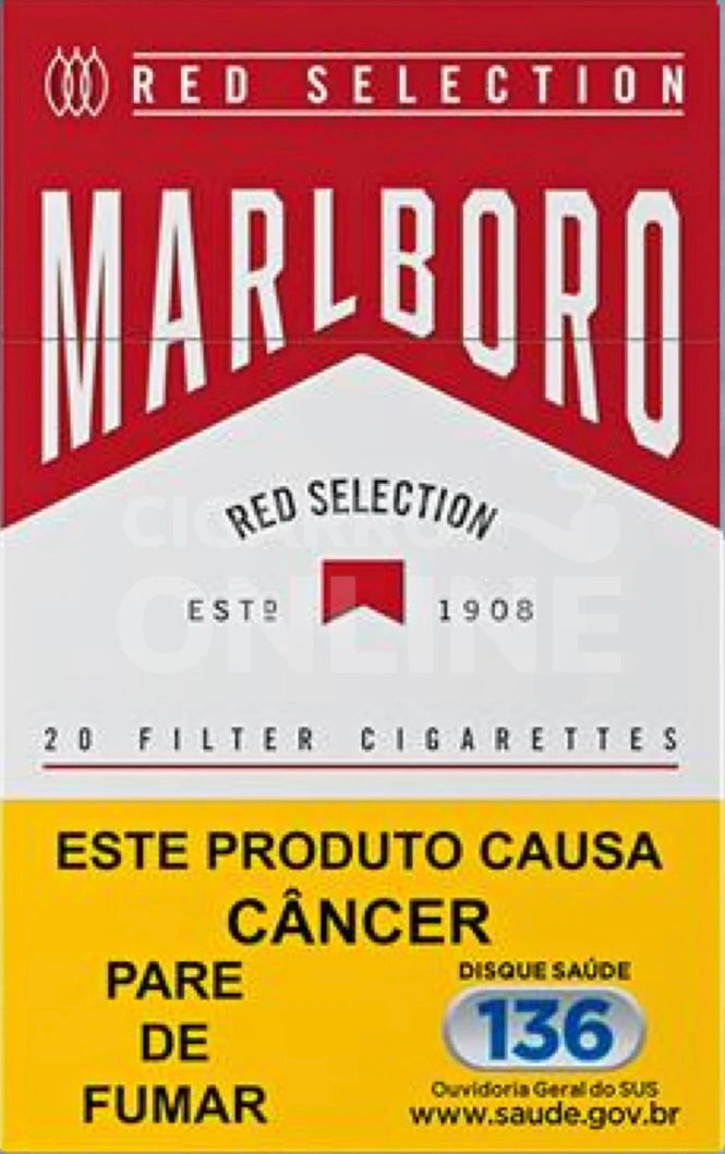 Maço de cigarro Marlboro
