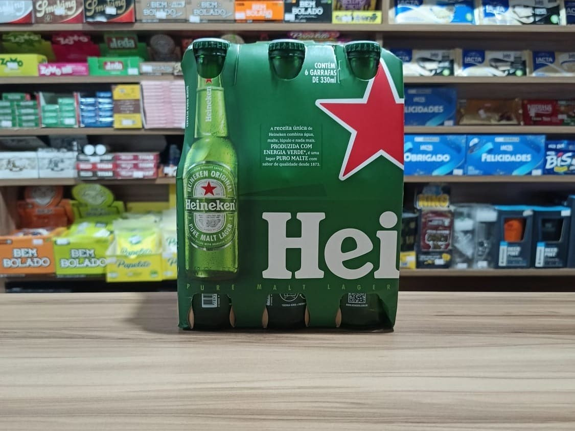 CERVEJA HEINEKEN LONG PACK  330ML