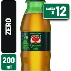 Refrigerante Guaraná Antarctica Zero Pet 200ml  