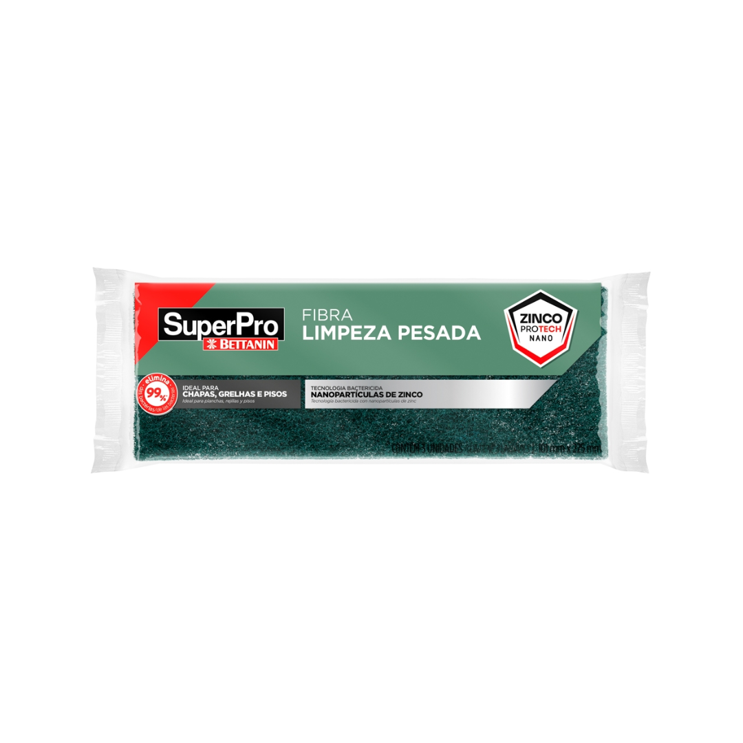 FIBRA LIMPEZA PESADA SUPERPRO 225X101MM C2