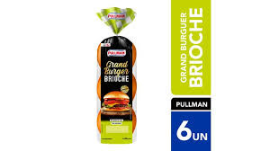 PAO DE HAMBURGUER GRANDE BRIOCHE PULLMAN 520g