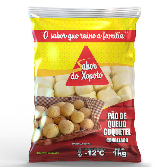 MINI PAO DE QUEIJO SABOR DO XOPOTO 1KG 