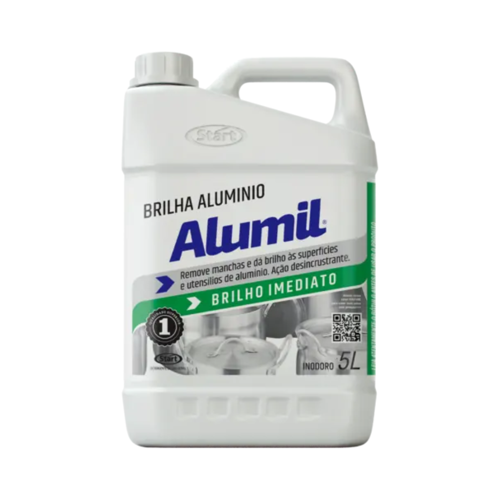 LIMPA ALUMINIO ALUMIL PLUS 5L VERDE INODORO
