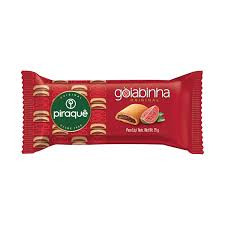 BISCOITO PIRAQUE  ROLADINHO DE GOIABINHA 75G