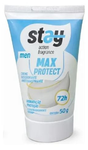 CREME ANTITRANSPIRANTE MAX PROTECT MEN 50G