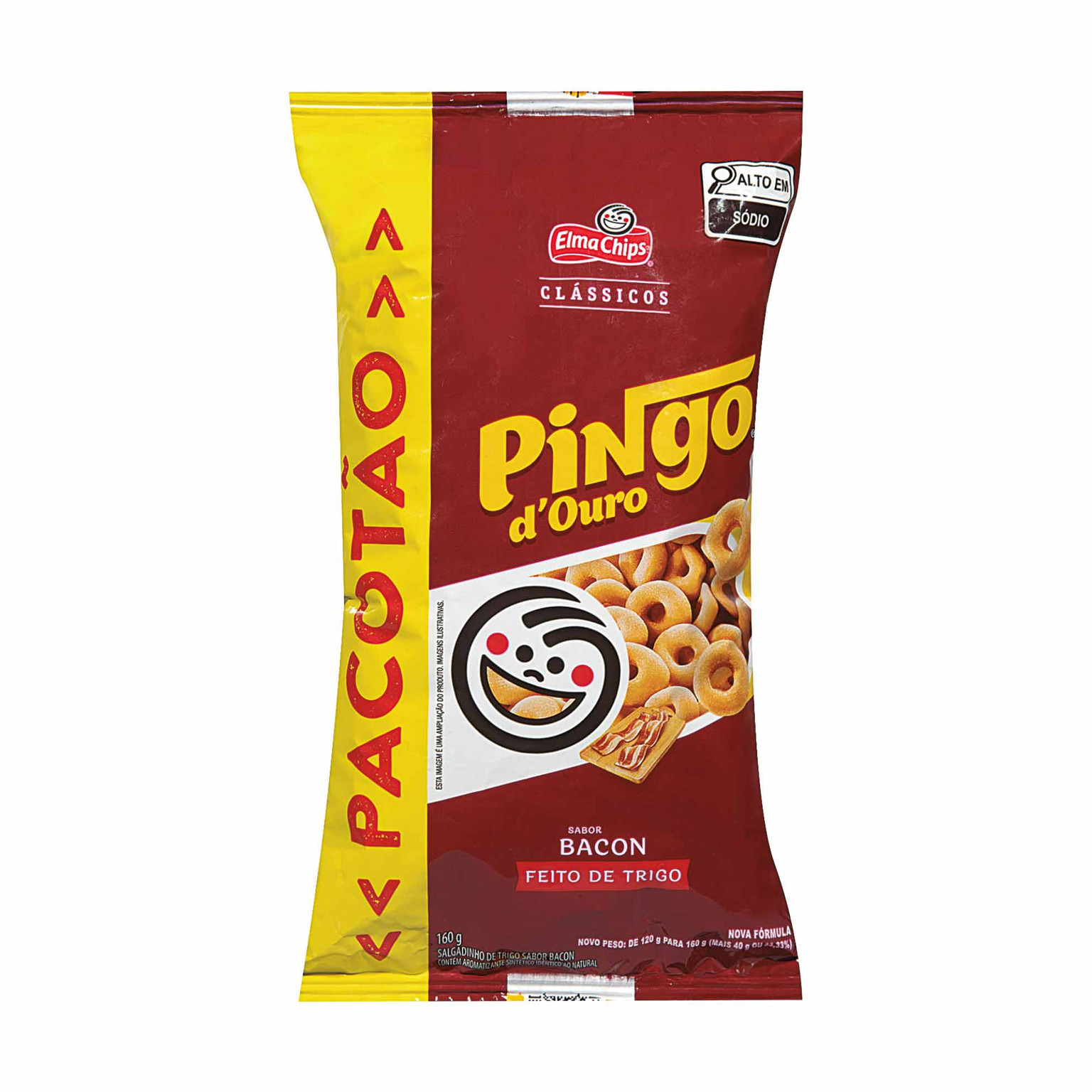 Pingo d'ouro Bacon 160g