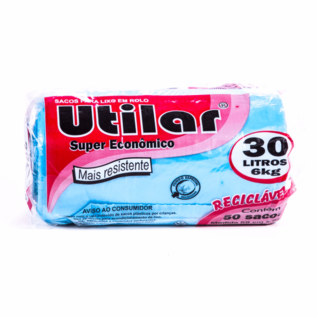 SACO LIXO UTILAR 30LT
