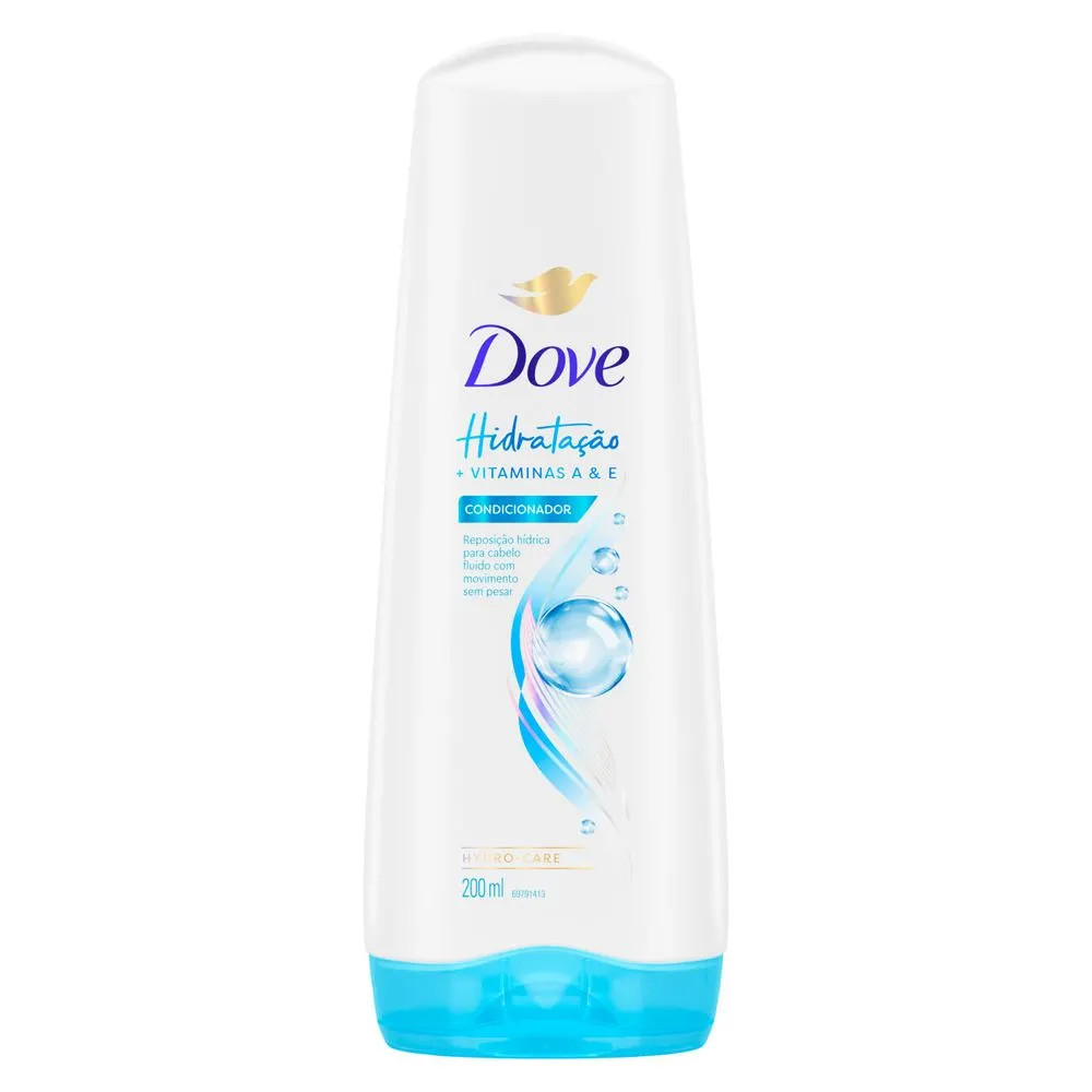 CONDICIONADOR DOVE HIDRATAÇÃO 200ML