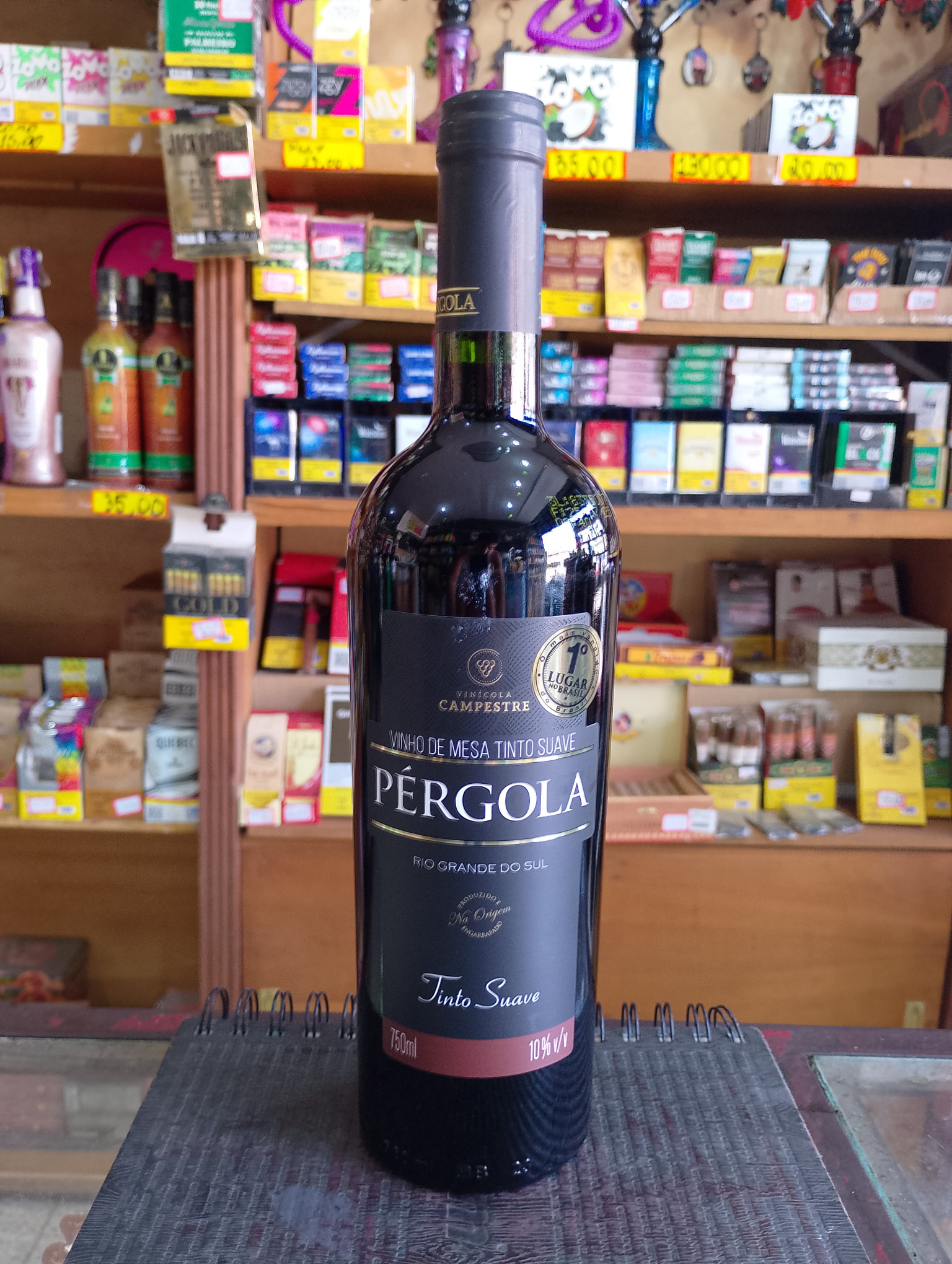 VINHO PERGOLA SUAVE 750ML