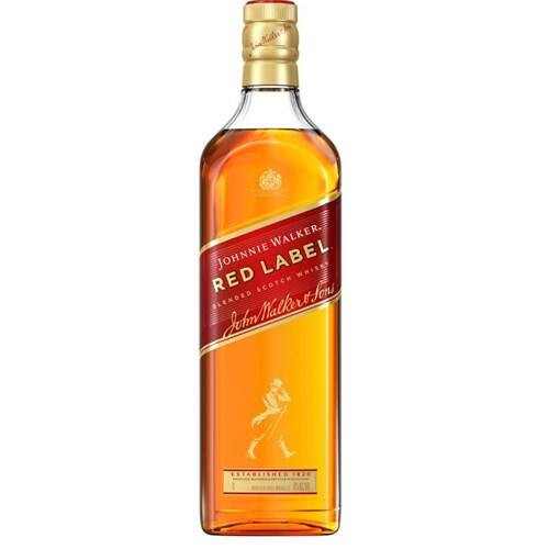 Bebida Whisky Red Label Johnnie Walker 1l