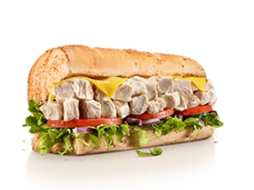 Sub Frango Defumado com Cream Cheese 15cm