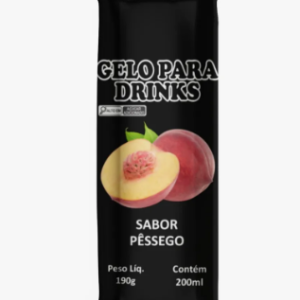 GELO PARA DRINKS SABOR PESSEGO