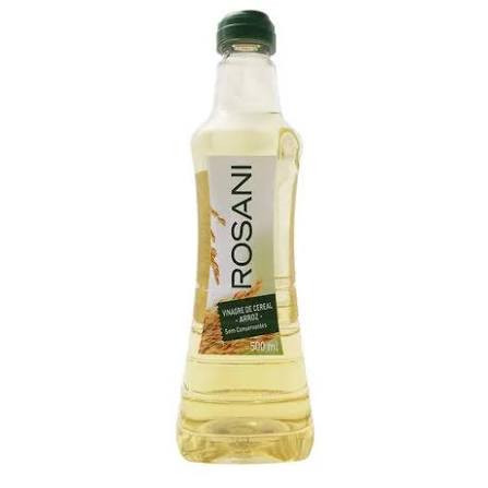 Vinagre Rosani Cereais Arroz Claro Pet 500ml