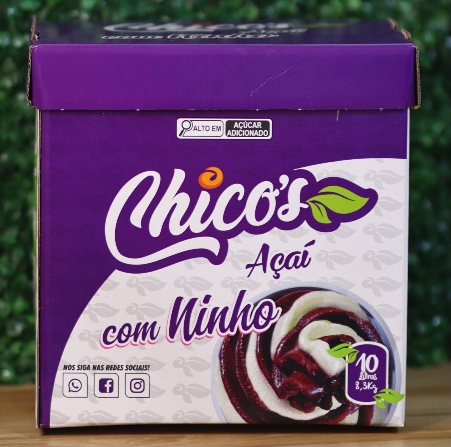 CAIXA 10L DE AÇAÍ COM NINHO 