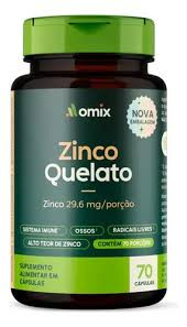  Zinco Quelato Omix 70 Caps