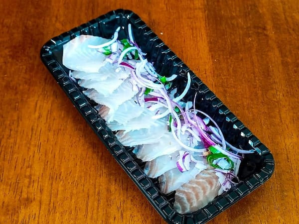 Carpacio de tilapia