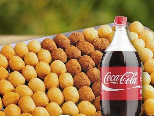 30 Mini Salgados + 1 Refri 2 Litros
