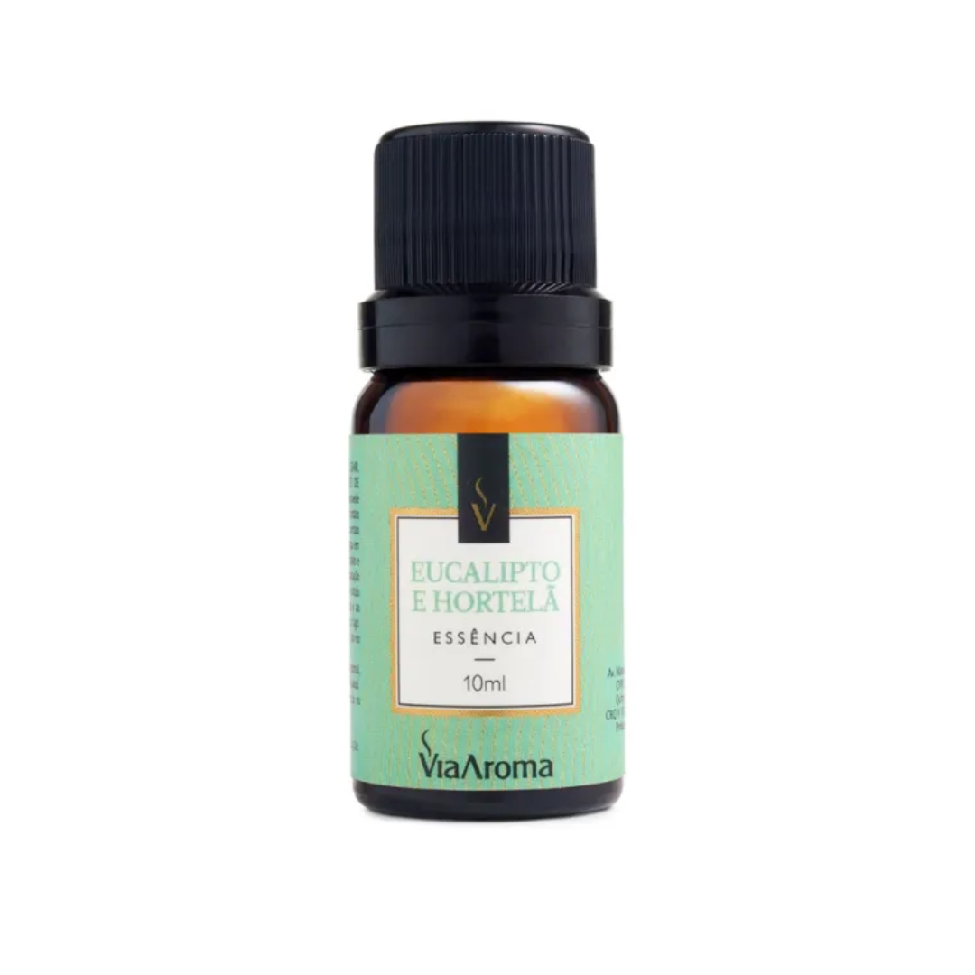 ESSENCIA EUCALIPTO E HORTELÃ VIA AROMA 10ML
