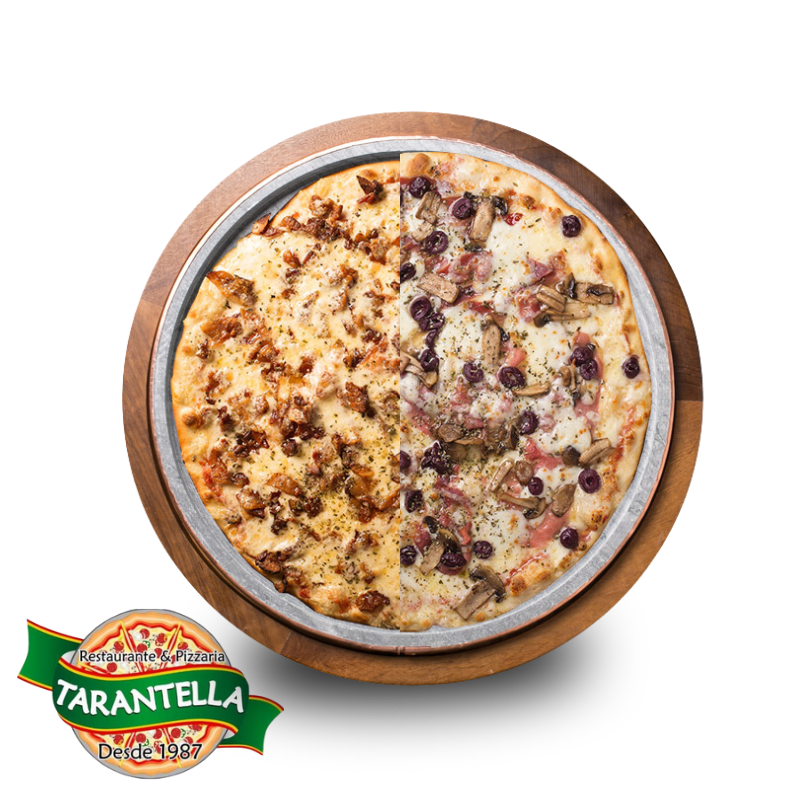 PEQUENA 2 SABORES (4 PEDAÇOS)