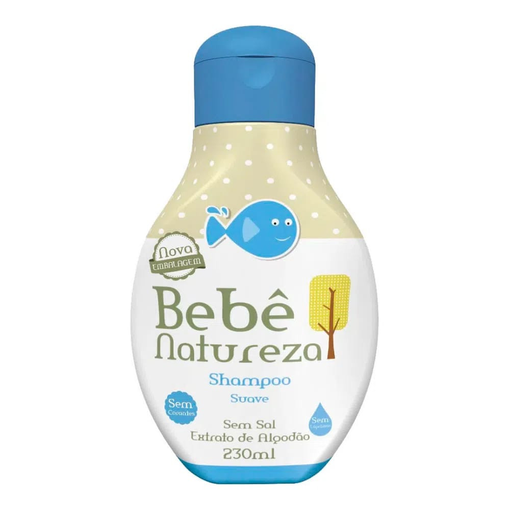 Shampoo Bebê Natureza - Suave 230 ml