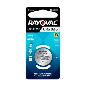 PILHA MOEDA RAYOVAC 3V CR2025