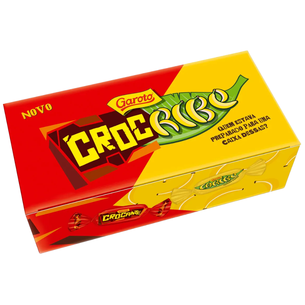 CX BOMBOM GAROTO CROCARIBE 215,2G