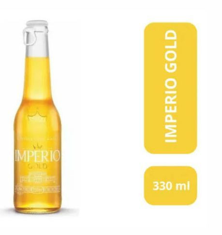 CERV IMPERIO GOLD GFA 330ML CX C/12 DESC