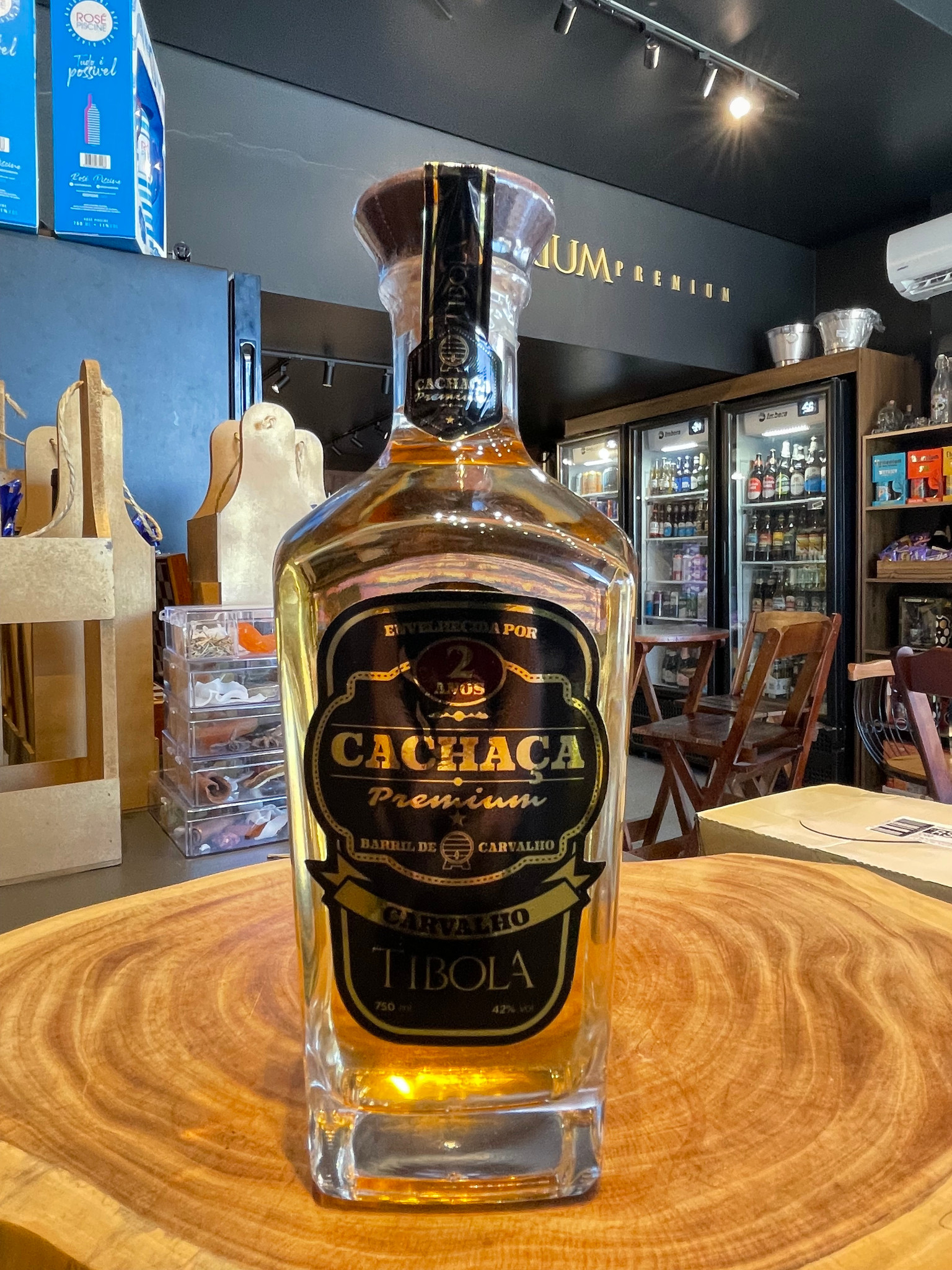 Cachaça Tibola Carvalho Premium 750ML